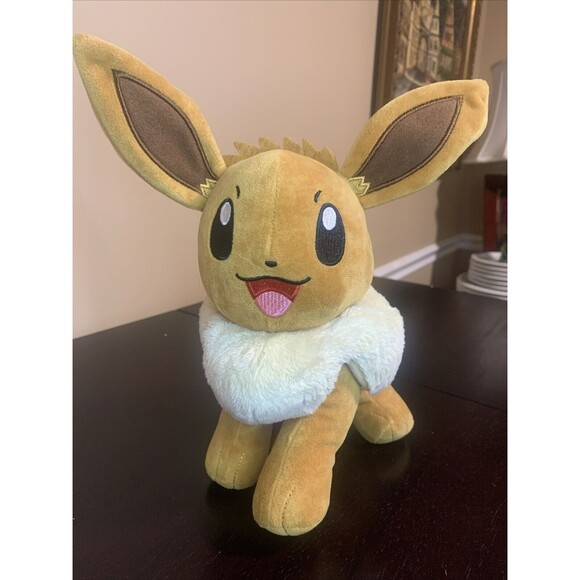 Pokemon EEVEE Plush 8" Jazwares  2022 8 in - Picture 3 of 7